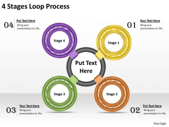 Business Level Strategy Definition 4 Stages Loop Process Strategic Sales Plan Ppt Slide Business Level Strategy Definition 4 Stages Loop Process Strategic Sales Plan Ppt Slide