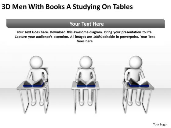 Business Life Cycle Diagram 3d Men With Books Studying On Tables PowerPoint Templates Business Life Cycle Diagram 3d Men With Books Studying On Tables PowerPoint Templates