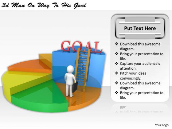 Business Management Strategy 3d On Way To His Goal Adaptable Concepts Business Management Strategy 3d On Way To His Goal Adaptable Concepts