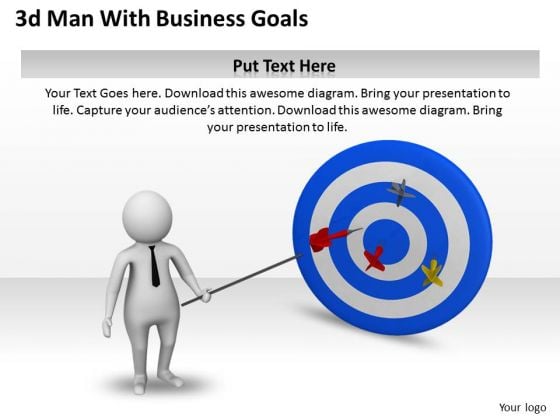 Business Management Strategy 3d With Goals Basic Concepts Business Management Strategy 3d With Goals Basic Concepts