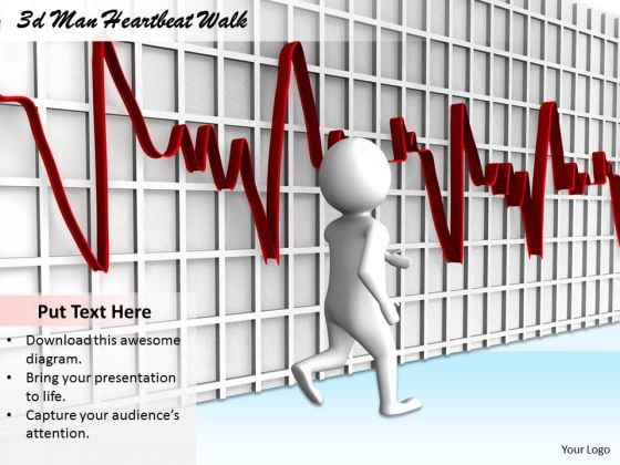 Business Management Strategy 3d With Heart Beat Walk Adaptable Concepts Business Management Strategy 3d With Heart Beat Walk Adaptable Concepts