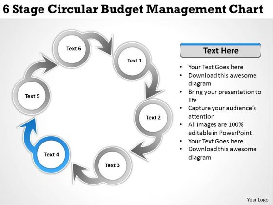 Business Management Strategy 6 Stage Circular Budget Chart Level Business Management Strategy 6 Stage Circular Budget Chart Level
