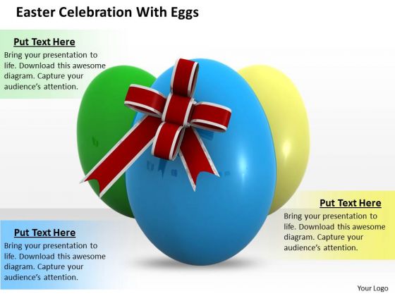 Business Management Strategy Easter Celebration With Eggs Pictures Images