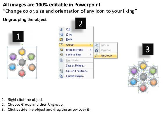 business_marketing_strategy_6_stages_gears_process_shaping_strategic_planning_ppt_slide_2