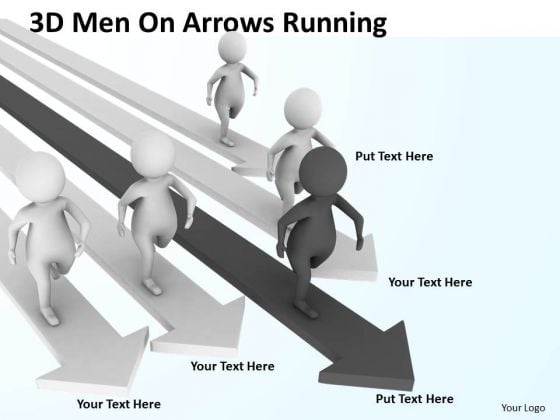 Business Men 3d On Arrows Running PowerPoint Templates Ppt Backgrounds For Slides Business Men 3d On Arrows Running PowerPoint Templates Ppt Backgrounds For Slides