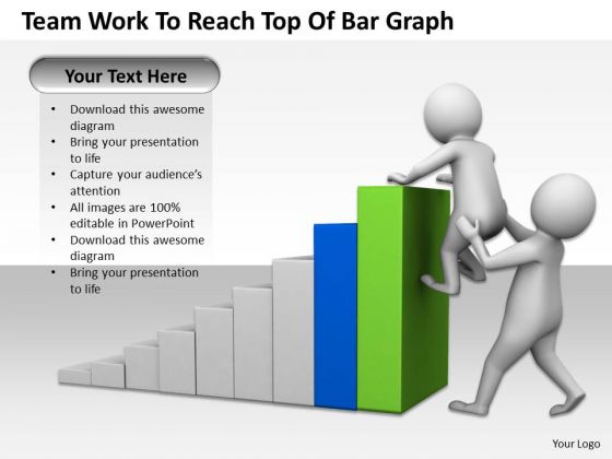 Business Men Team Work To Reach Top Of Bar Graph PowerPoint Templates Ppt Backgrounds For Slides Business Men Team Work To Reach Top Of Bar Graph PowerPoint Templates Ppt Backgrounds For Slides