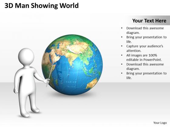 Business Network Diagram Examples 3d Man Showing World PowerPoint Slides Business Network Diagram Examples 3d Man Showing World PowerPoint Slides