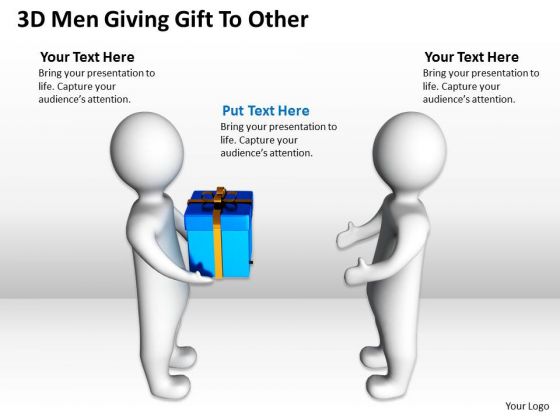 Business Network Diagram Examples 3d Men Giving Gift To Other PowerPoint Slides Business Network Diagram Examples 3d Men Giving Gift To Other PowerPoint Slides