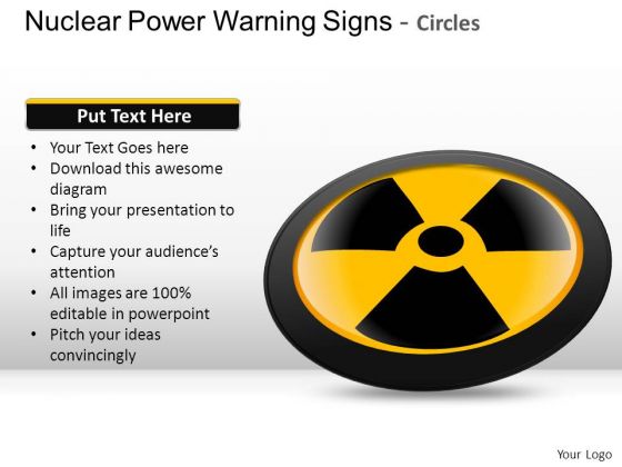 Business Nuclear Power Warning Signs PowerPoint Slides And Ppt Diagram Templates