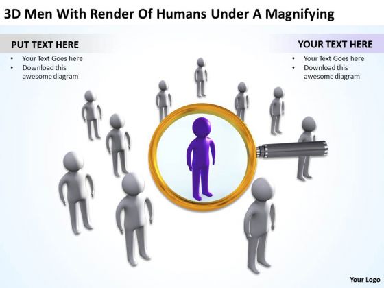 Business Organizational Chart Examples Render Of Humans Under Magnifying 1 PowerPoint Templates Business Organizational Chart Examples Render Of Humans Under Magnifying 1 PowerPoint Templates