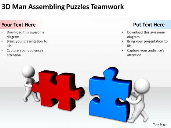 Business Organizational Chart Template 3d Man Assembling Puzzles Teamwork PowerPoint Templates Business Organizational Chart Template 3d Man Assembling Puzzles Teamwork PowerPoint Templates