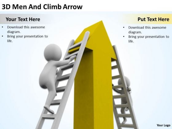 Business People 3d Men And Climb Arrow PowerPoint Templates Ppt Backgrounds For Slides Business People 3d Men And Climb Arrow PowerPoint Templates Ppt Backgrounds For Slides