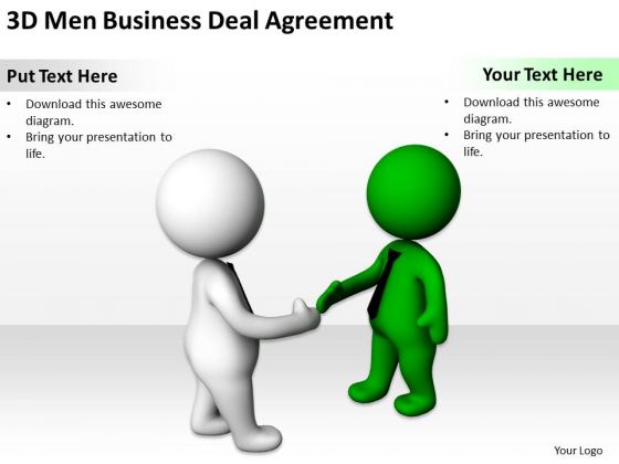 Business People 3d Men Deal Agreement PowerPoint Templates Ppt Backgrounds For Slides Business People 3d Men Deal Agreement PowerPoint Templates Ppt Backgrounds For Slides