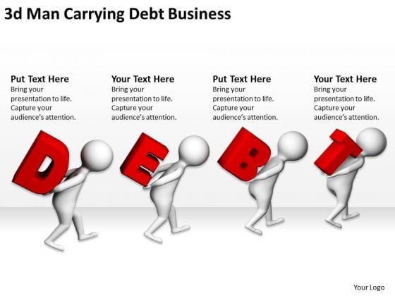Business People Clipart 3d Man Carrying Debt PowerPoint Theme Templates Business People Clipart 3d Man Carrying Debt PowerPoint Theme Templates