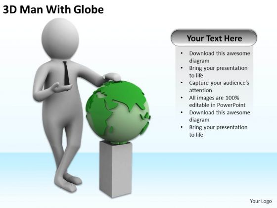 Business People Clipart 3d Man With Globe PowerPoint Templates Ppt Backgrounds For Slides Business People Clipart 3d Man With Globe PowerPoint Templates Ppt Backgrounds For Slides