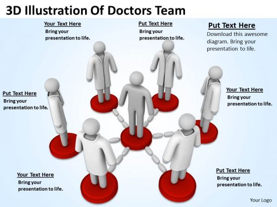 Business People Images 3d Illustration Of Doctors Team PowerPoint Slides Business People Images 3d Illustration Of Doctors Team PowerPoint Slides