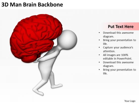 Business People Vector 3d Man Brain Backbone PowerPoint Templates Ppt Backgrounds For Slides Business People Vector 3d Man Brain Backbone PowerPoint Templates Ppt Backgrounds For Slides