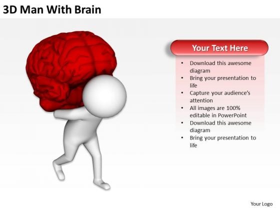 Business People Vector 3d Man With Brain PowerPoint Templates Ppt Backgrounds For Slides Business People Vector 3d Man With Brain PowerPoint Templates Ppt Backgrounds For Slides