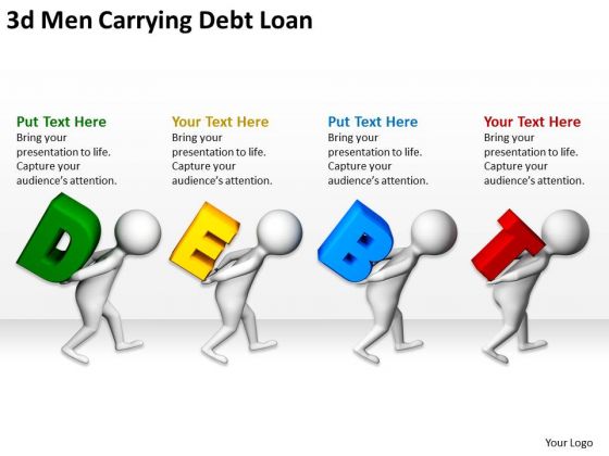 Business People Vector 3d Men Carrying Debt Loan PowerPoint Templates Ppt Backgrounds For Slides Business People Vector 3d Men Carrying Debt Loan PowerPoint Templates Ppt Backgrounds For Slides