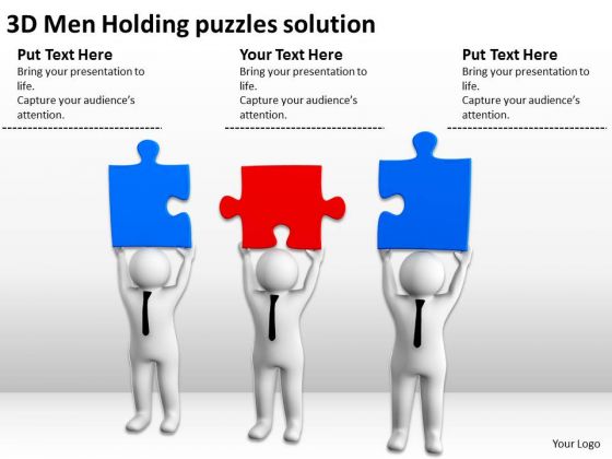Business People Vector 3d Men Holding Puzzles Solution PowerPoint Templates Business People Vector 3d Men Holding Puzzles Solution PowerPoint Templates