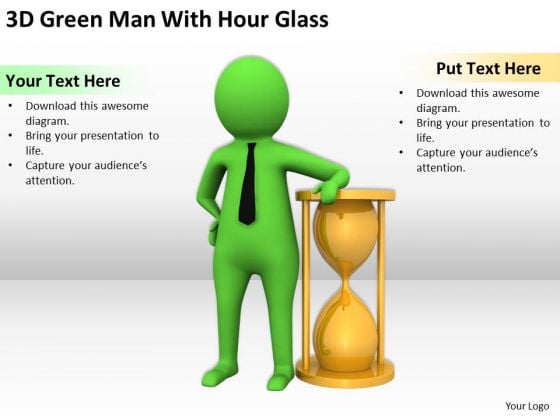 Business Persons 3d Green Man With Hour Glass PowerPoint Templates Ppt Backgrounds For Slides Business Persons 3d Green Man With Hour Glass PowerPoint Templates Ppt Backgrounds For Slides