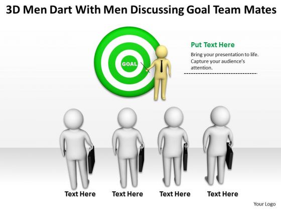 Business Persons 3d Men Dart With Discussing Goal Team Mates PowerPoint Templates Business Persons 3d Men Dart With Discussing Goal Team Mates PowerPoint Templates