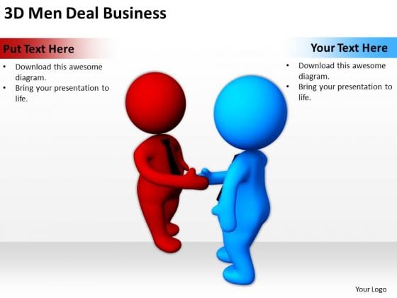 Business Persons 3d Men Deal PowerPoint Theme Slides Business Persons 3d Men Deal PowerPoint Theme Slides