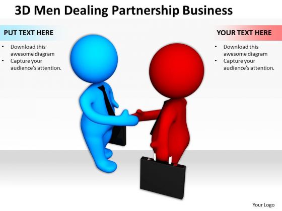 Business Persons 3d Men Dealing Partnership PowerPoint Templates Business Persons 3d Men Dealing Partnership PowerPoint Templates
