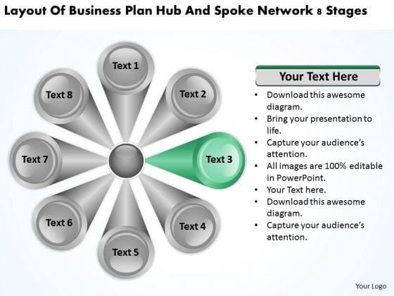 Business Plan Hub And Spoke Network 8 Stages Example PowerPoint Slides Business Plan Hub And Spoke Network 8 Stages Example PowerPoint Slides