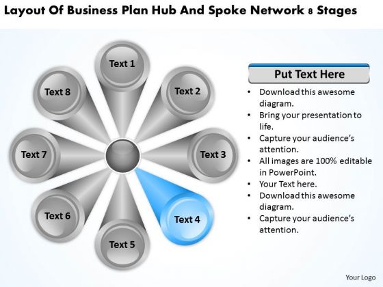 Business Plan Hub And Spoke Network 8 Stages PowerPoint Slides Business Plan Hub And Spoke Network 8 Stages PowerPoint Slides