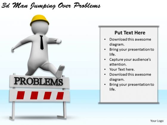 Business Policy And Strategy 3d Man Jumping Over Problems Adaptable Concepts Business Policy And Strategy 3d Man Jumping Over Problems Adaptable Concepts