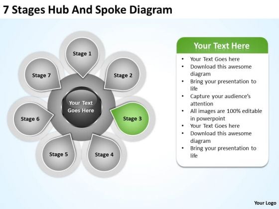 Business PowerPoint Examples 7 Stages Hub And Spoke Diagram Ppt Templates Business PowerPoint Examples 7 Stages Hub And Spoke Diagram Ppt Templates
