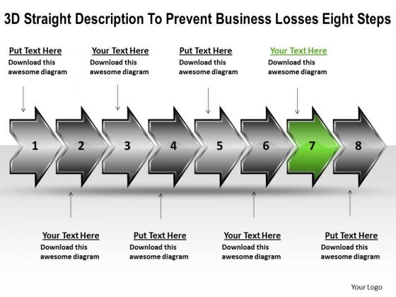 Business PowerPoint Presentation Losses Eight Steps Flowcharting Tools Templates Business PowerPoint Presentation Losses Eight Steps Flowcharting Tools Templates