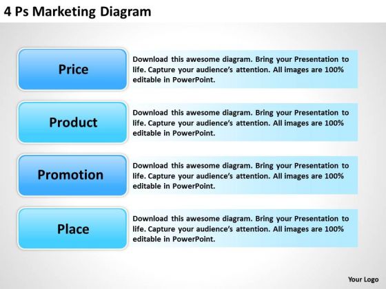 Business PowerPoint Template 4 Ps Marketing Diagram Ppt Templates Business PowerPoint Template 4 Ps Marketing Diagram Ppt Templates