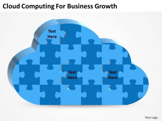 Business PowerPoint Template Cloud Computing For Growth Ppt Templates