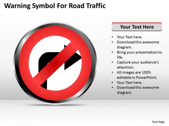 Business PowerPoint Template Warning Symbol For Road Traffic Ppt Templates Business PowerPoint Template Warning Symbol For Road Traffic Ppt Templates