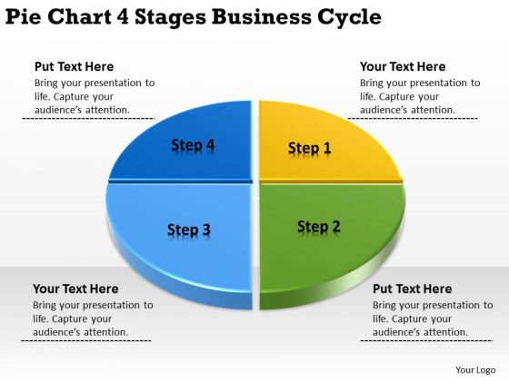 Business PowerPoint Templates Cycle Construction Plan Slides