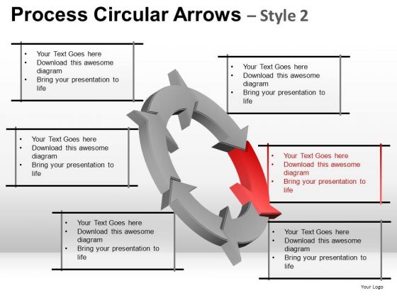 Business Process Circular Arrows PowerPoint Templates Business Process Circular Arrows PowerPoint Templates