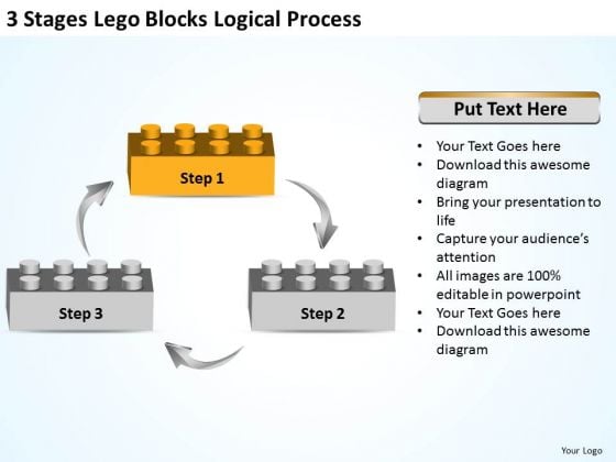 Business Process Diagram Chart 3 Stages Lego Blocks Logical Ppt 1 PowerPoint Templates Business Process Diagram Chart 3 Stages Lego Blocks Logical Ppt 1 PowerPoint Templates