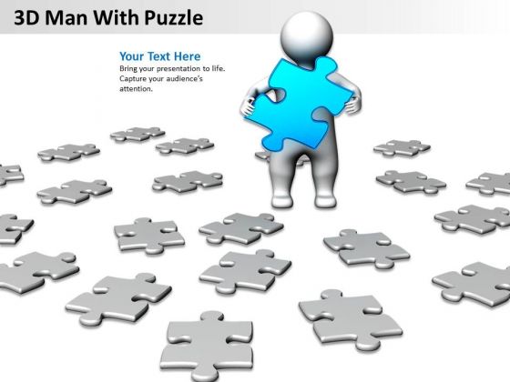 Business Process Diagram Example 3d Man With Puzzle PowerPoint Templates Business Process Diagram Example 3d Man With Puzzle PowerPoint Templates