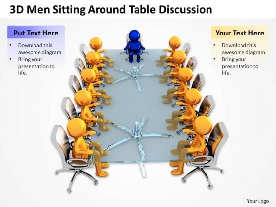 Business Process Diagram Example 3d Men Sitting Around Table Discussion PowerPoint Templates Business Process Diagram Example 3d Men Sitting Around Table Discussion PowerPoint Templates