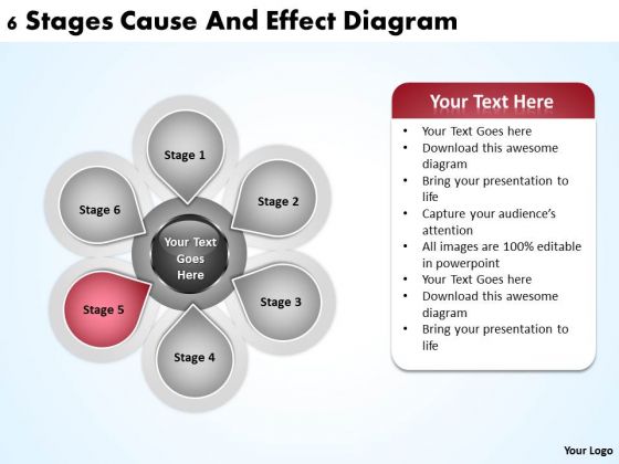 Business Process Diagram Vision 6 Stages Cause And Effect Ppt PowerPoint Templates Business Process Diagram Vision 6 Stages Cause And Effect Ppt PowerPoint Templates