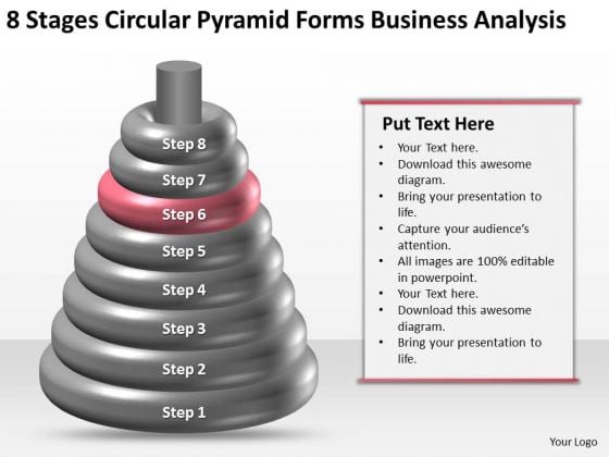 Business Process Flow 8 Stages Circular Pyramid Forms Analysis PowerPoint Slides Business Process Flow 8 Stages Circular Pyramid Forms Analysis PowerPoint Slides
