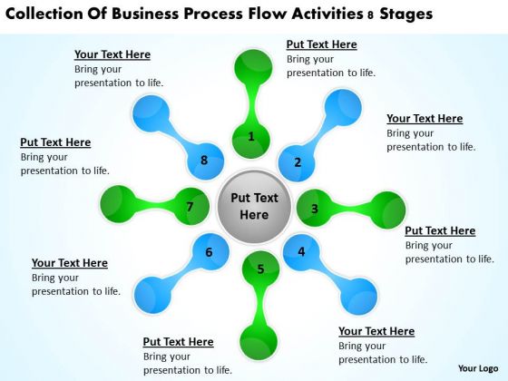 Business Process Flow Activities 8 Stages Non Profit Plan PowerPoint Slides Business Process Flow Activities 8 Stages Non Profit Plan PowerPoint Slides
