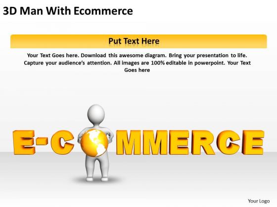Business Process Flow Chart Examples 3d Man With Ecommerce PowerPoint Slides Business Process Flow Chart Examples 3d Man With Ecommerce PowerPoint Slides