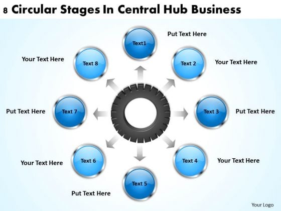 Business Process Flow Chart Examples Central Hub PowerPoint Theme Templates Business Process Flow Chart Examples Central Hub PowerPoint Theme Templates