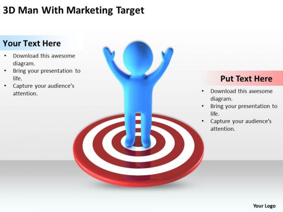 Business Process Flow Diagram 3d Man With Marketing Target PowerPoint Templates Business Process Flow Diagram 3d Man With Marketing Target PowerPoint Templates