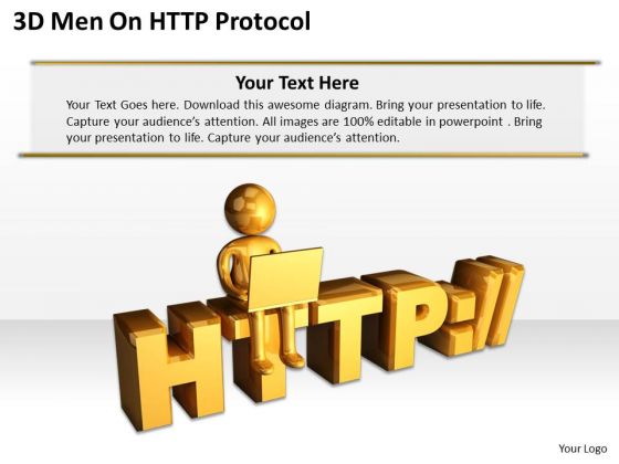 Business Process Flowchart Examples 3d Men On Http Protocol PowerPoint Slides Business Process Flowchart Examples 3d Men On Http Protocol PowerPoint Slides