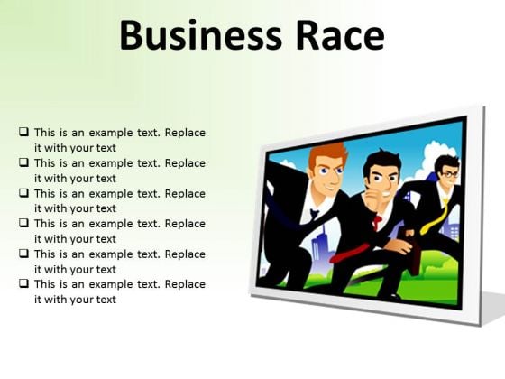 Business Race Competition PowerPoint Presentation Slides F Business Race Competition PowerPoint Presentation Slides F