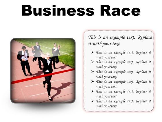 Business Race Success PowerPoint Presentation Slides S